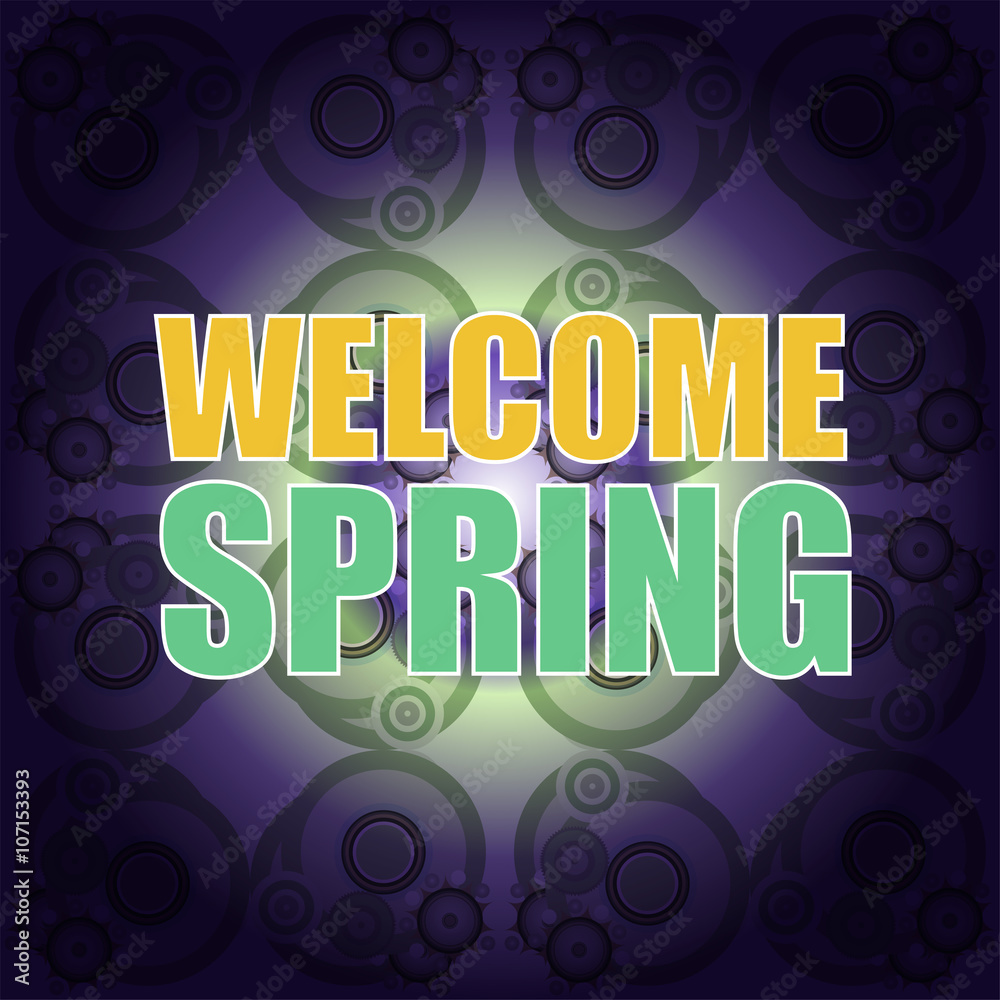 Welcome Spring Holiday Card. Welcome Spring Vector. Love background. Spring Holiday Graphic. Welcome Spring Art. Spring Holiday Drawing Welcome Spring Holiday Card. Welcome Spring Vector. Love background. Spring Holiday Graphic. Welcome Spring Art. Spring Holiday Drawing