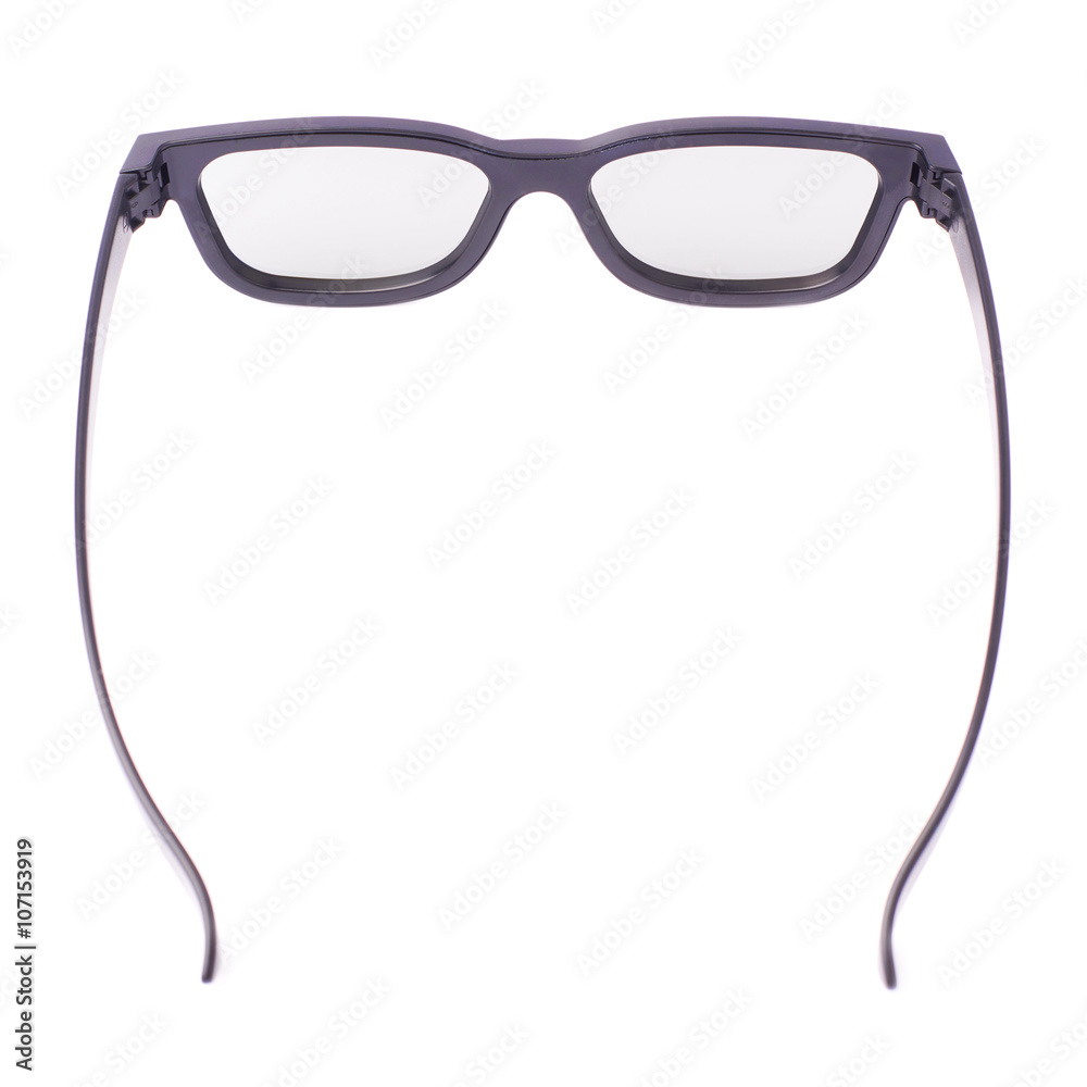 Glasses isolated over the white background Glasses isolated over the white background