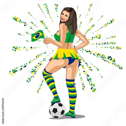 Brasil Soccer Fan