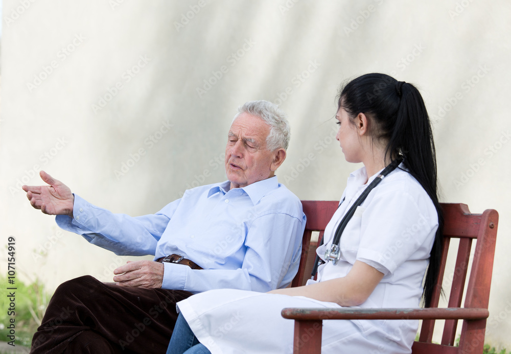 Obraz premium Senior care concept