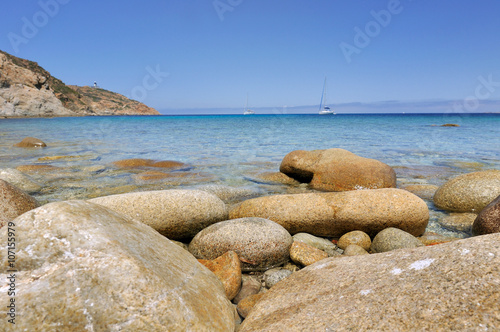 paysage du littoral Corse - péninsule de Revellata
