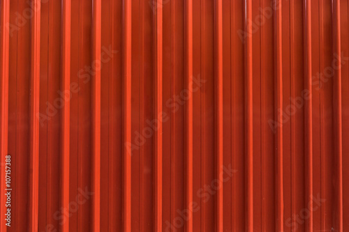 Red metal sheet