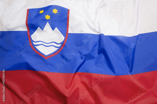 Fotografie Flag of Slovenia