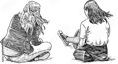 girls on rest
