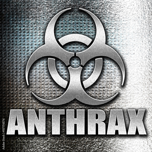 Foto Anthrax virus concept background