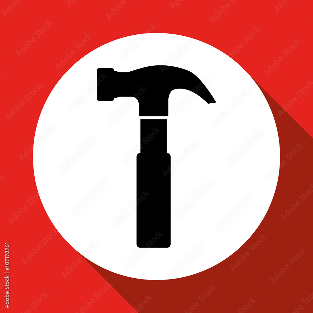 hammer tool design, vector illustration hammer tool design, vector illustration