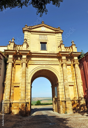 Puerta de Córdoba en Carmona, provincia de Sevilla, España