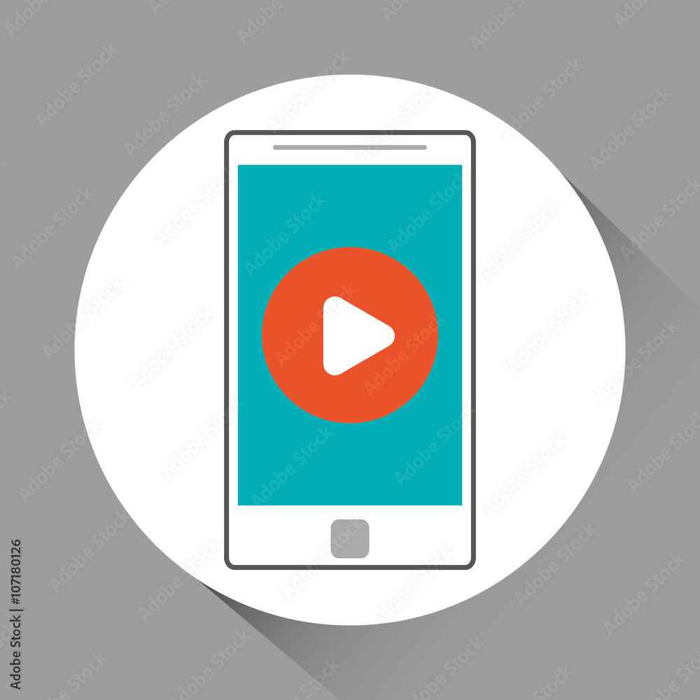 smartphone and Digital marketing design, vector illustration smartphone and Digital marketing design, vector illustration