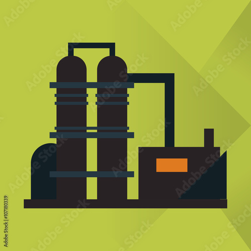 Oil industry design, vector illustration