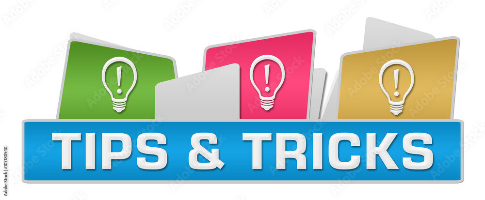 Tips And Tricks Bulbs On Top Colorful Tips And Tricks Bulbs On Top Colorful