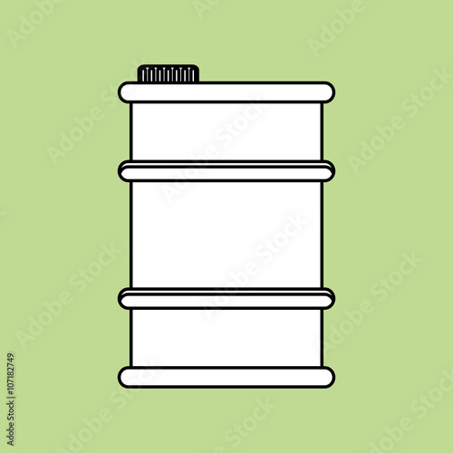 Oil barrel design , vector illustration