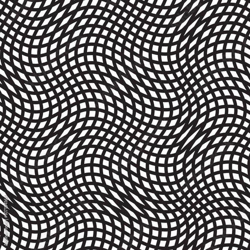 Monochrome elegant seamless pattern