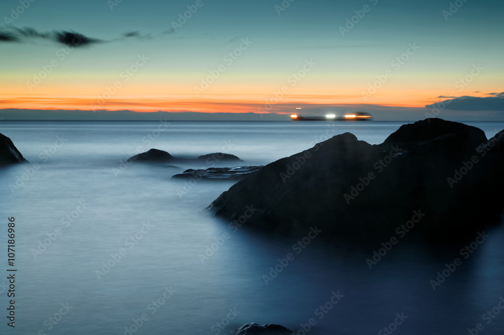 Obraz premium Sea coastline