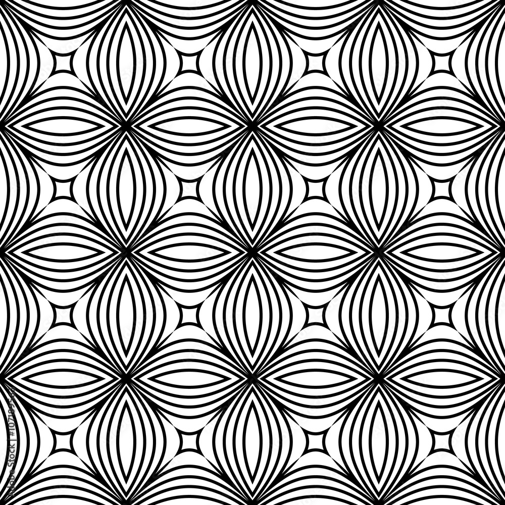 Seamless geometric vector background