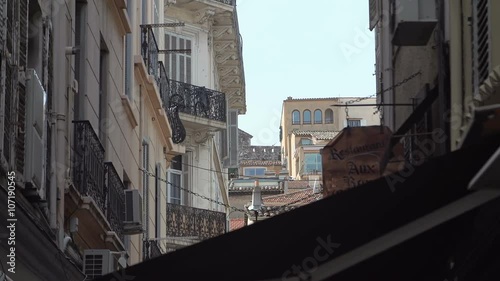 Small street in Cannes
