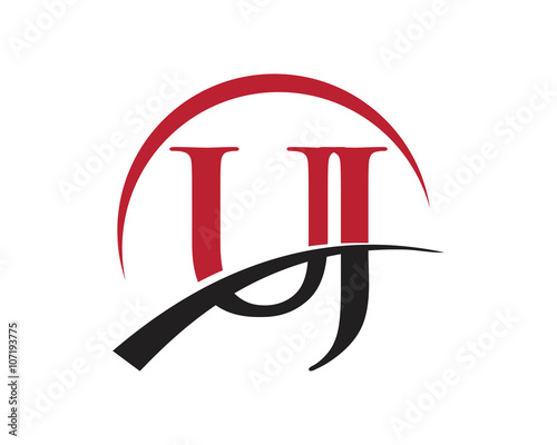UJ red letter logo swoosh