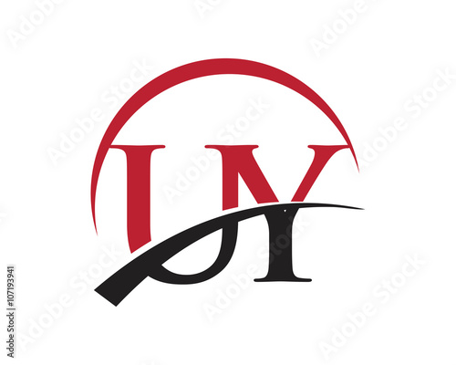 UY red letter logo swoosh