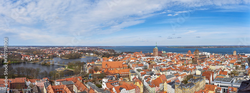 Panorama von Stralsund