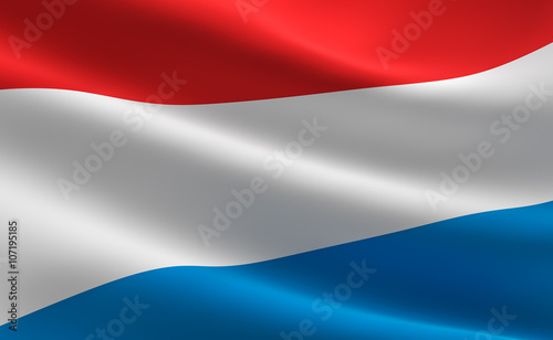 Flag of Luxembourg photo