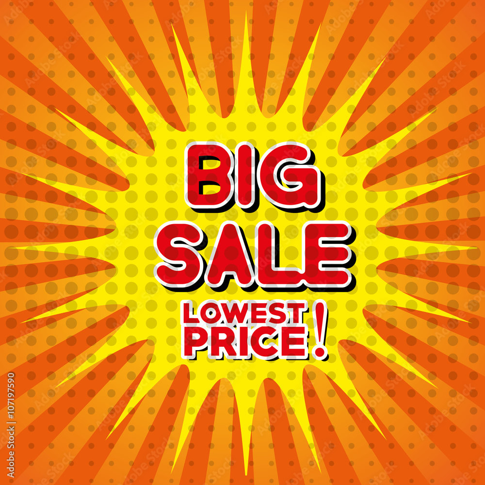 Fototapeta premium commercial tags design