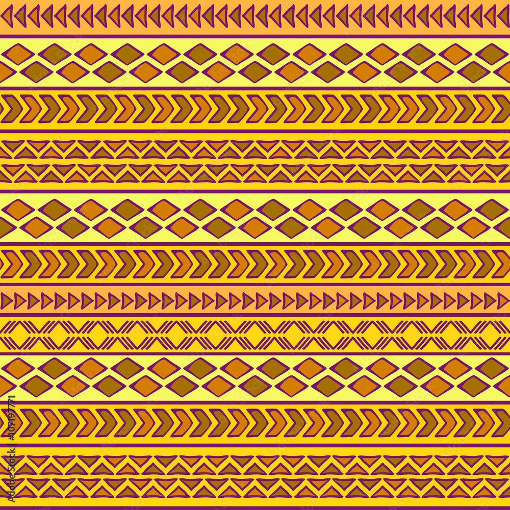 Seamless Aztec pattern Seamless Aztec pattern