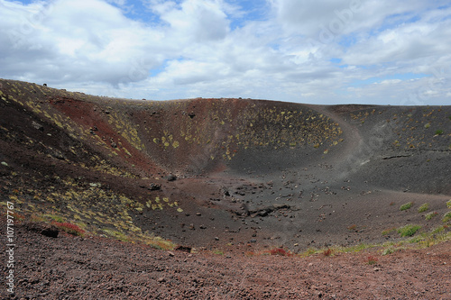 Mt. Etna Crater photo