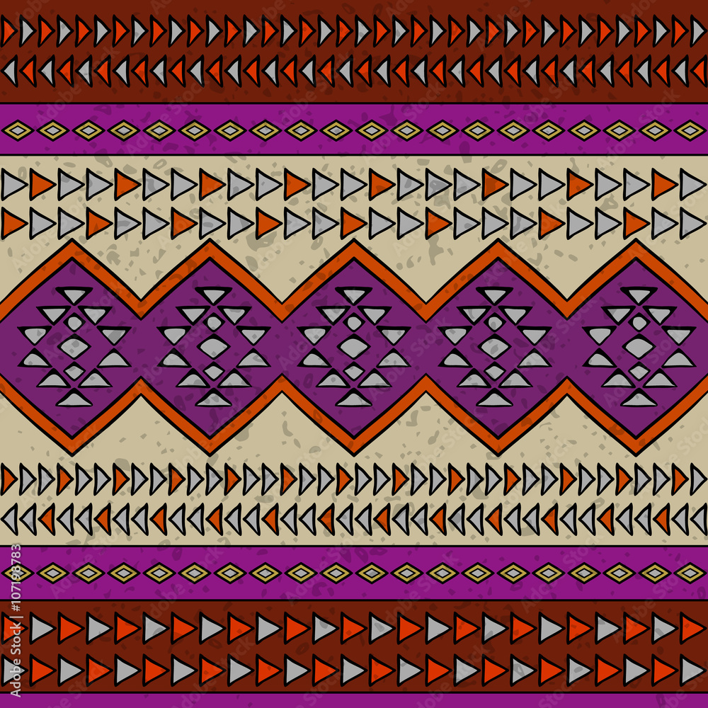 Seamless aztec pattern Seamless aztec pattern