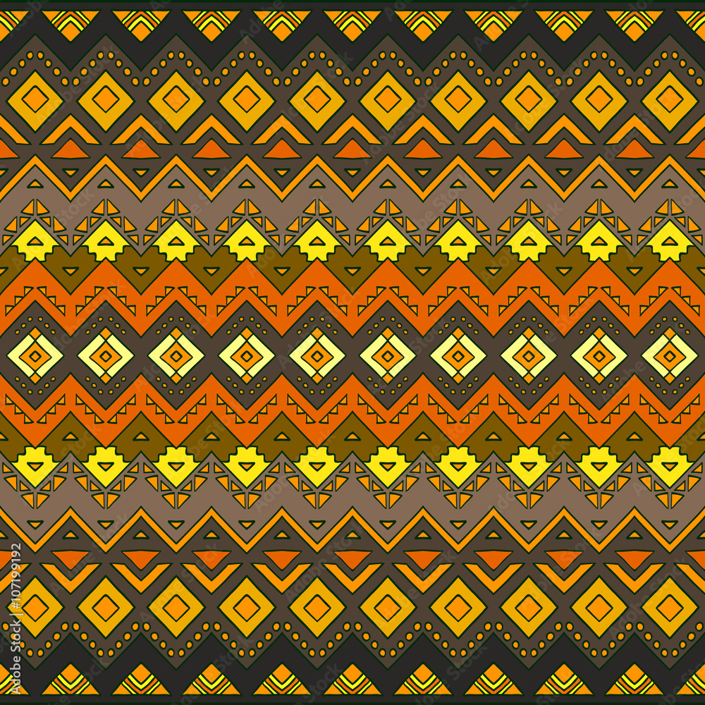 Seamless aztec pattern Seamless aztec pattern