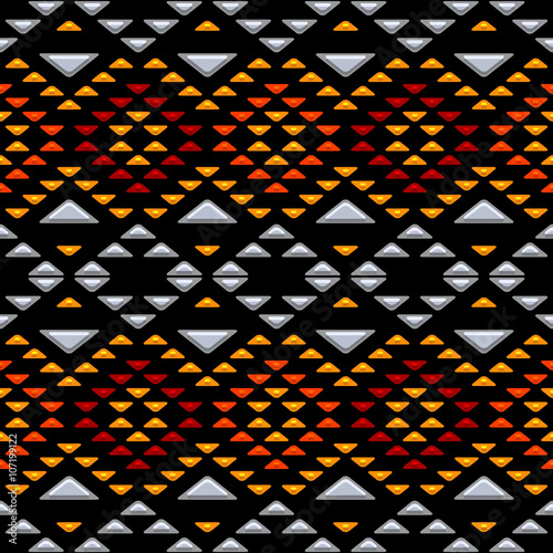 Seamless aztec pattern