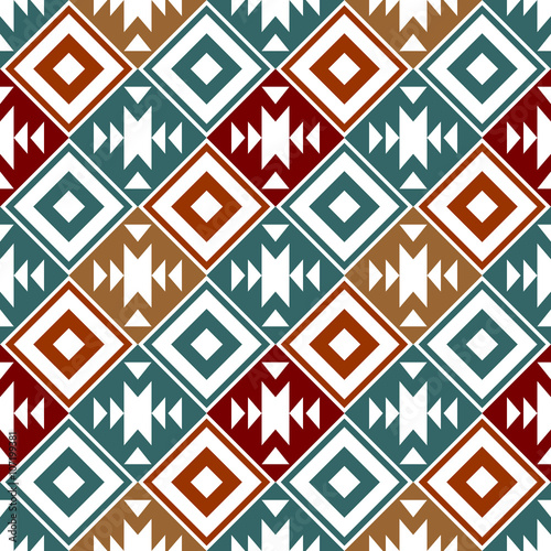 Seamless aztec pattern