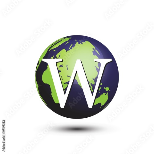 innitial letter globe vector logo Free Download innitial letter globe vector logo - GFXLoad