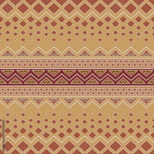 Seamless aztec pattern