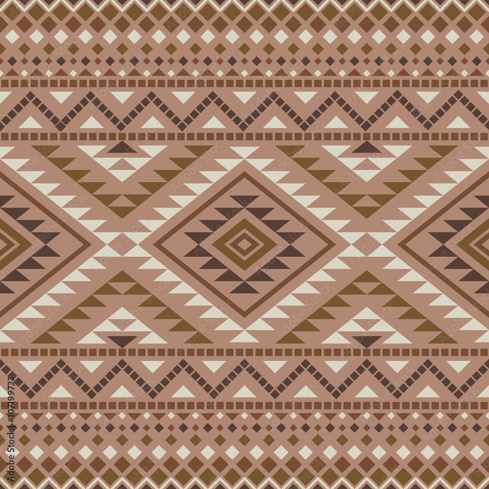 Naklejka premium Seamless aztec pattern