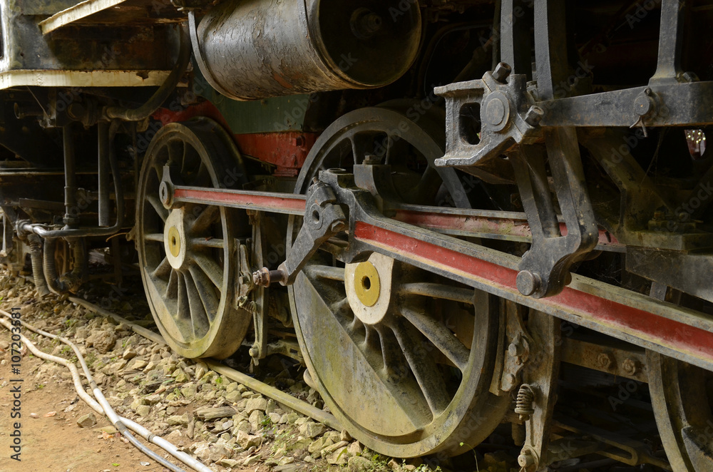 locomotive thai, old locomotive thai, old