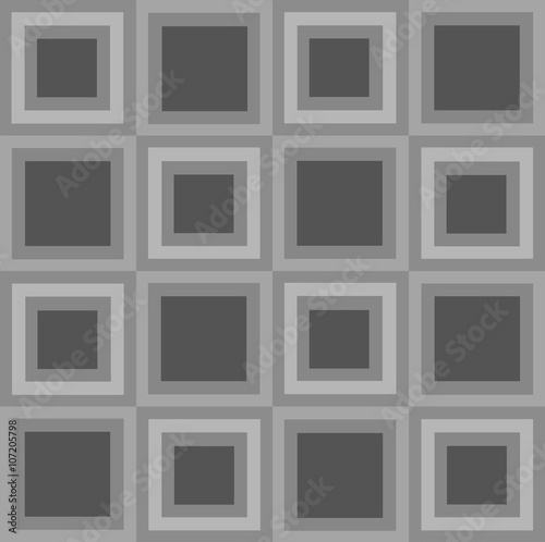 Pastel Gray Box-Like Tile Texture Background Wallpaper Pattern Illustration