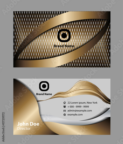 Creative and Clean Business Card Template
