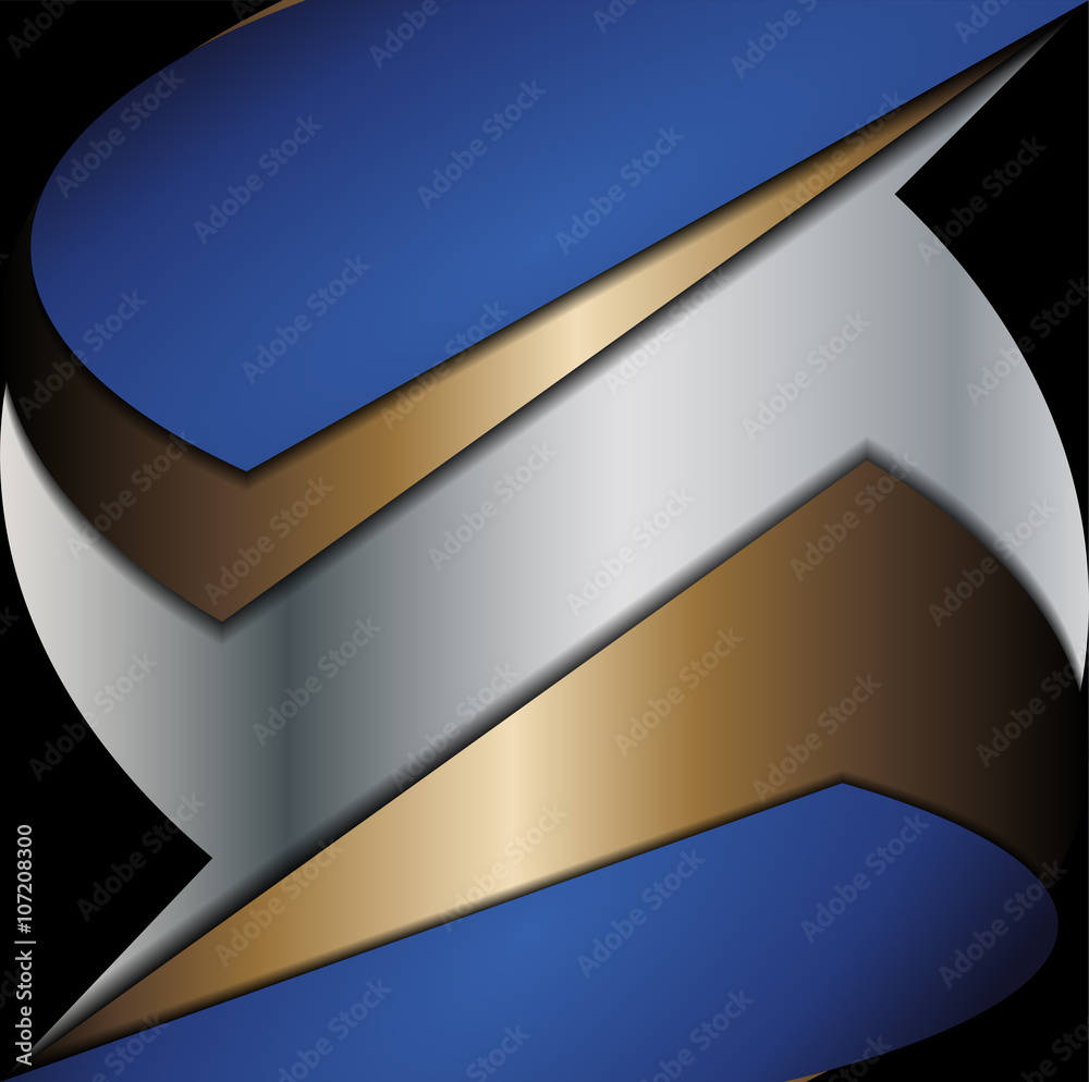 Fototapeta premium Background with blue color 