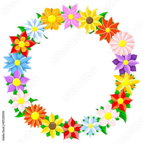 Blumen Umrandung 