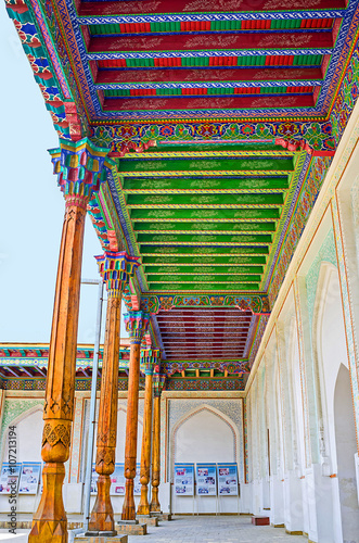 The decorated terrace photo