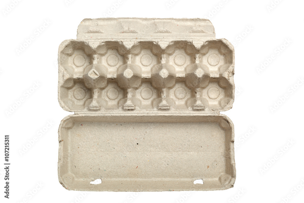 Empty egg carton StockFoto Adobe Stock