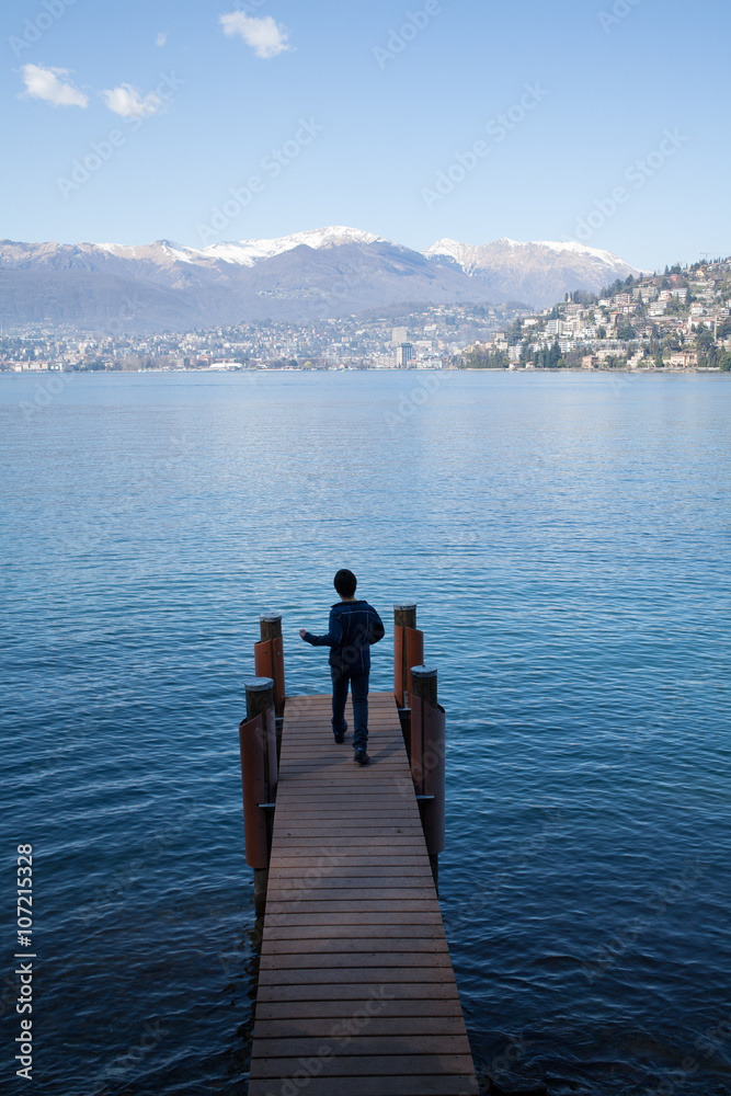 Water, lake in Switzerland Water, lake in Switzerland