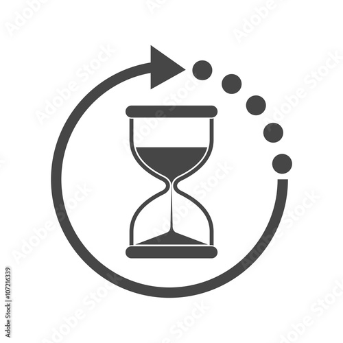 Hourglass icon photo