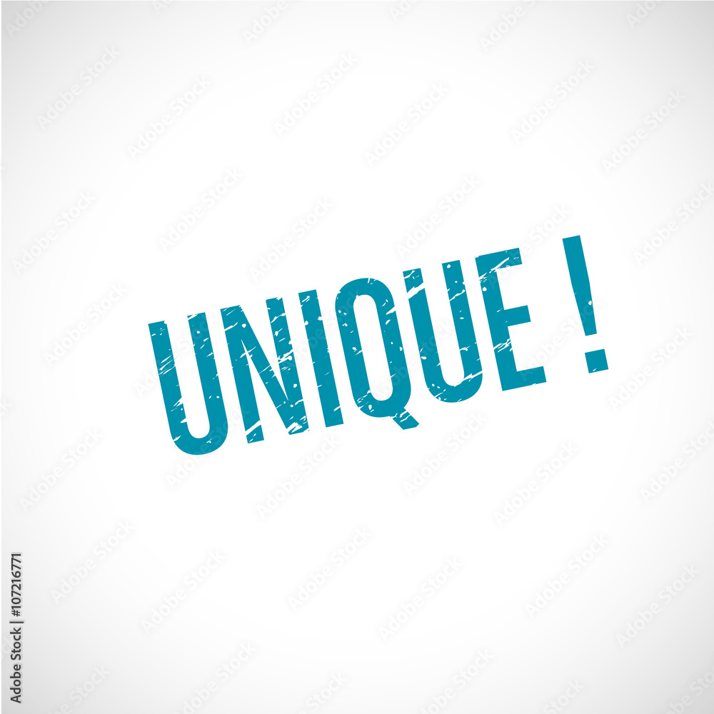 unique! unique!