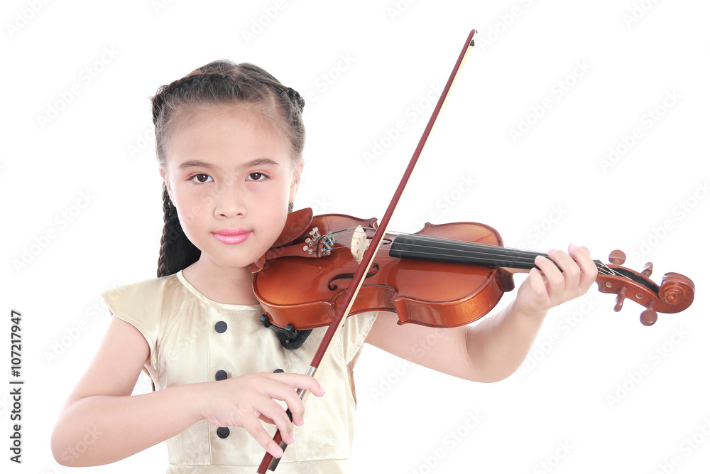 beautiful girl playing violin isolated on white background beautiful girl playing violin isolated on white background