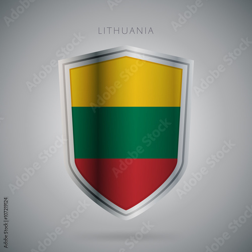 Free Download Flags europe vector icon. Lithuania flag, isolated. Modern design. National country flag. Country of member the European Union. - GFXLoad