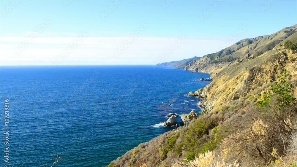Pacific Coast Highway Route 1 scenic view Pacific Coast Highway Route 1 scenic view