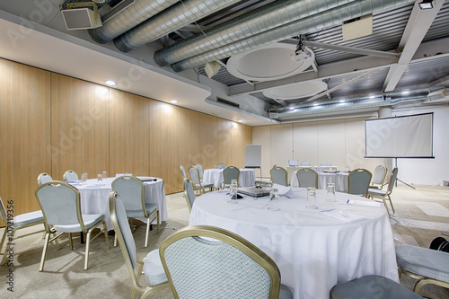 Bild auf Leinwand Restaurant interior