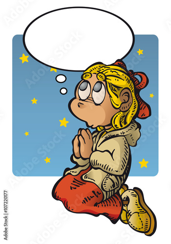 Child praying
