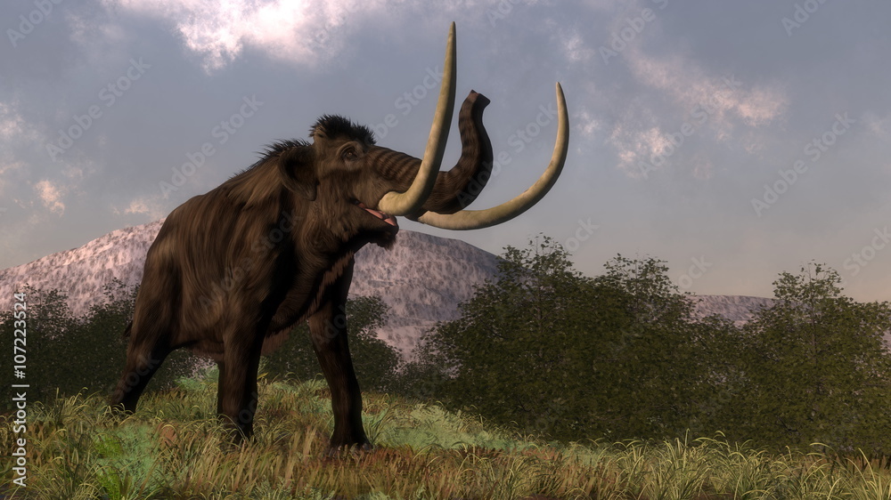 Obraz premium Mammoth - 3D render