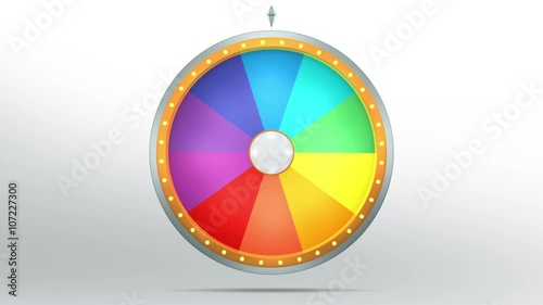 The wheel of fortune or Lucky spin animation was created by Three Dimensional. Video is included the alpha channel and motion loop.  Welcome to use for game and sale promotion concept.